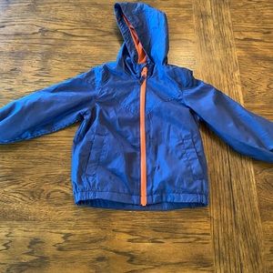 Carter’s Windbreaker Navy & Orange Jacket